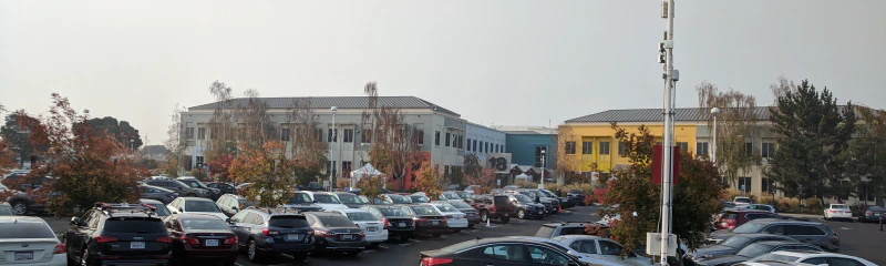 image of the outside of the Facebook HQ building 18