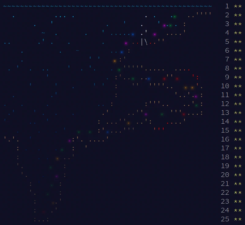 I like how the map always relates to the story.