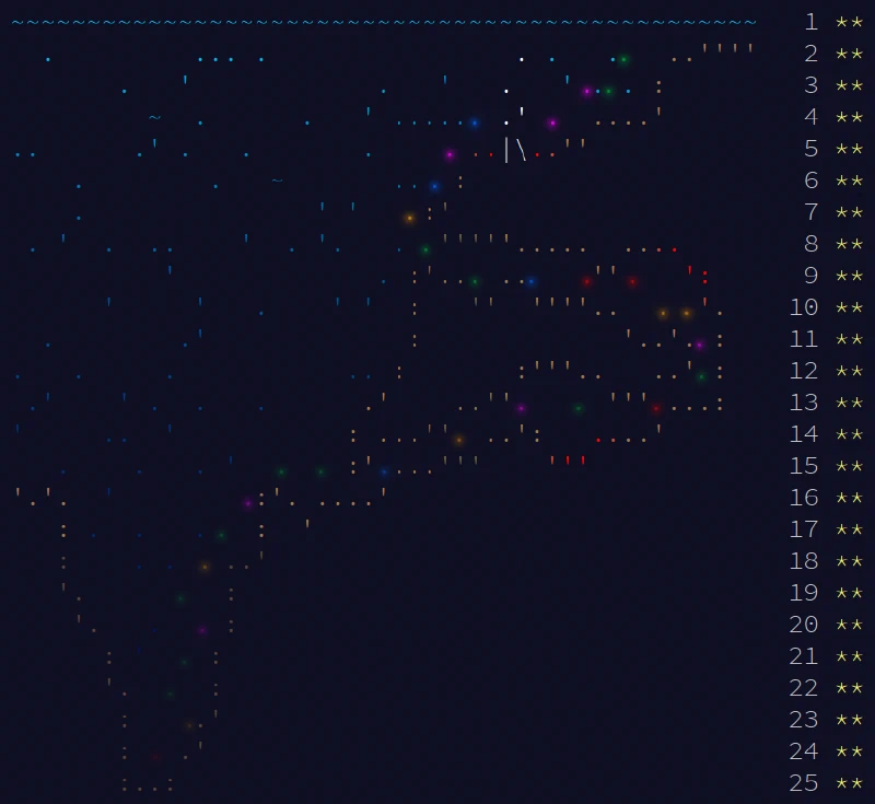 I like how the map always relates to the story.