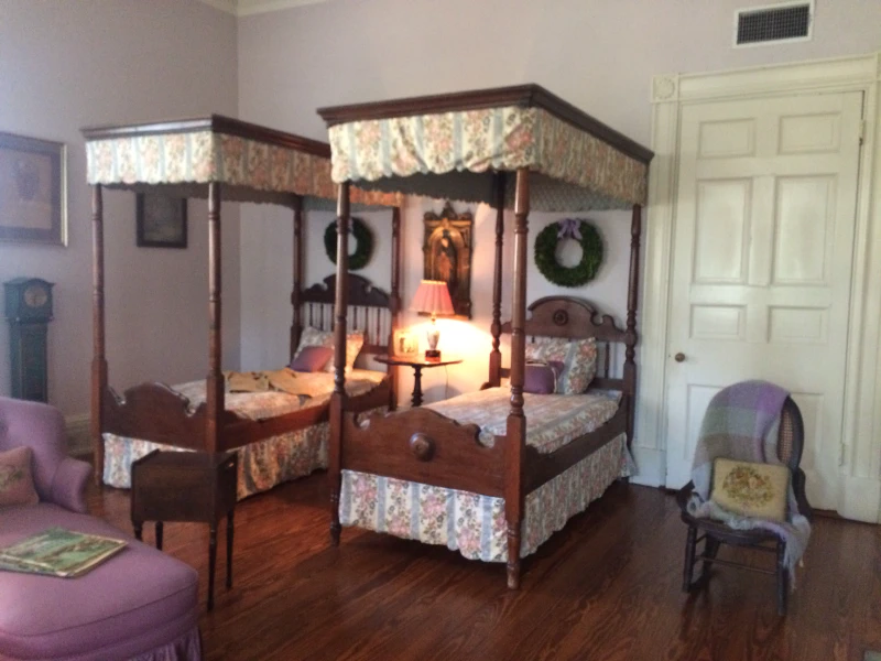 Bedroom at Oak Alley