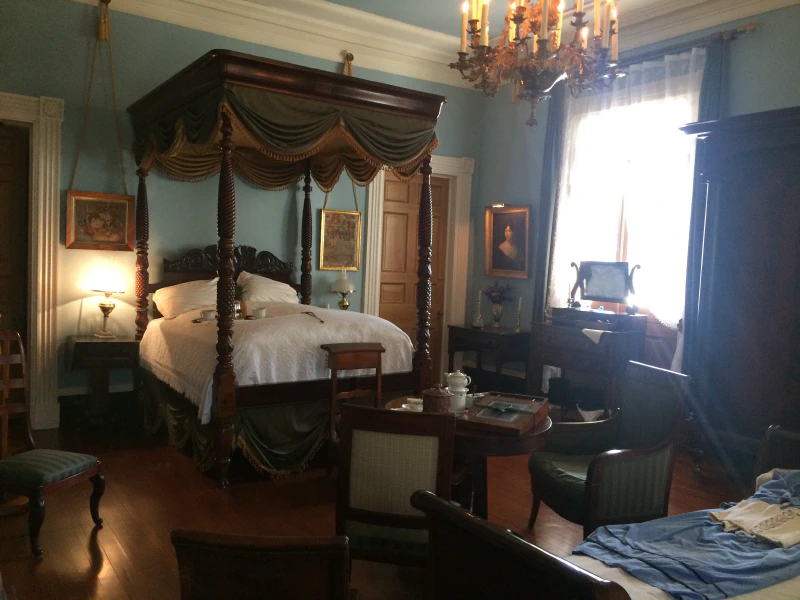 Bedroom at Oak Alley