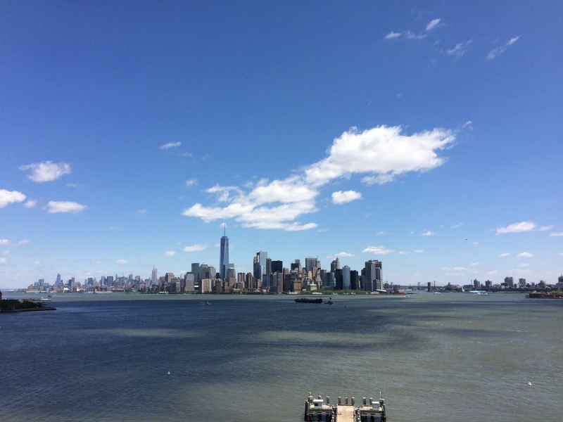 Manhattan from Liberty Island