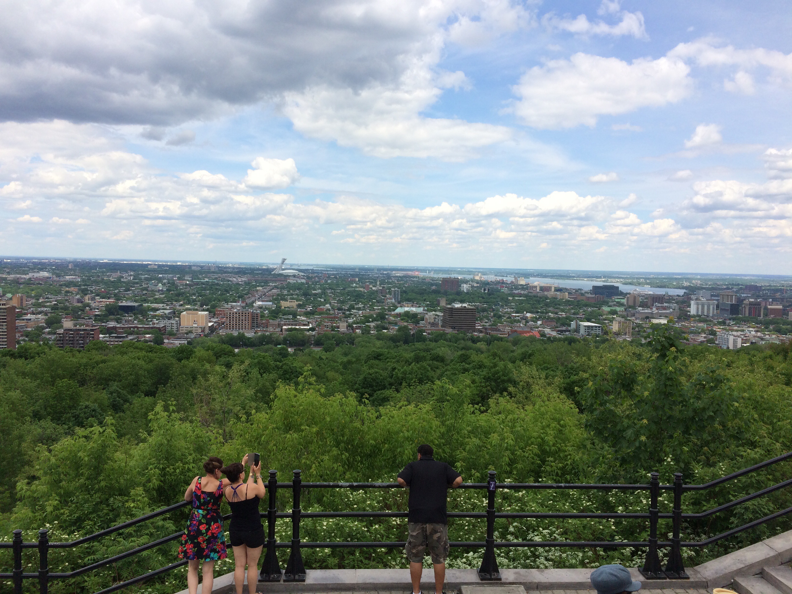 View of Montreal from Mt. Royal