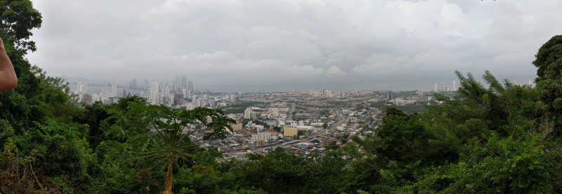 Panorama from the “La Popa” Monastery