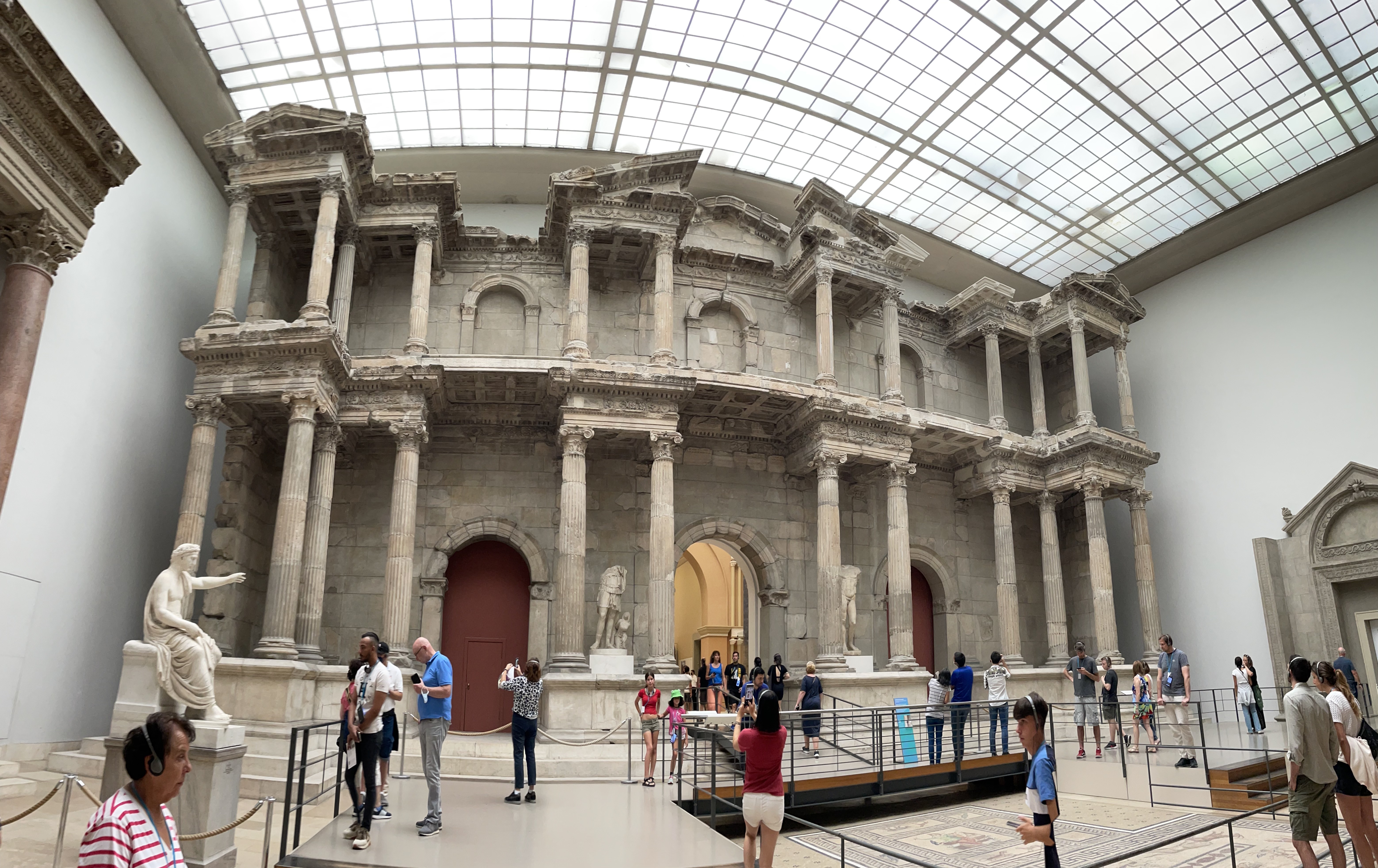 The size of the structure goes to show the immense wealth of the Roman Empire at its height.