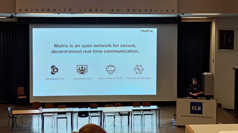 The Matrix Foundation has high aspirations for Matrix including using it for applications other than chat.