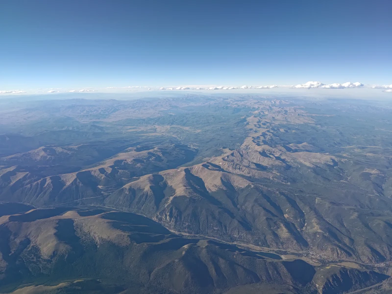 A view of Berthoud Pass out my window.