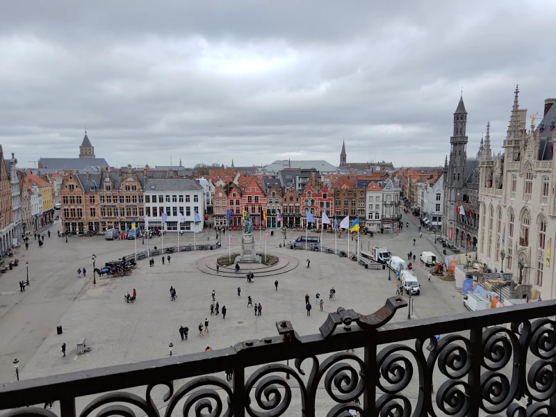 First view from the bell tower