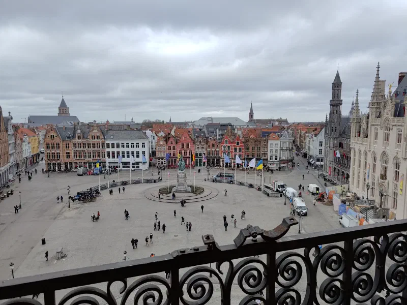 First view from the bell tower